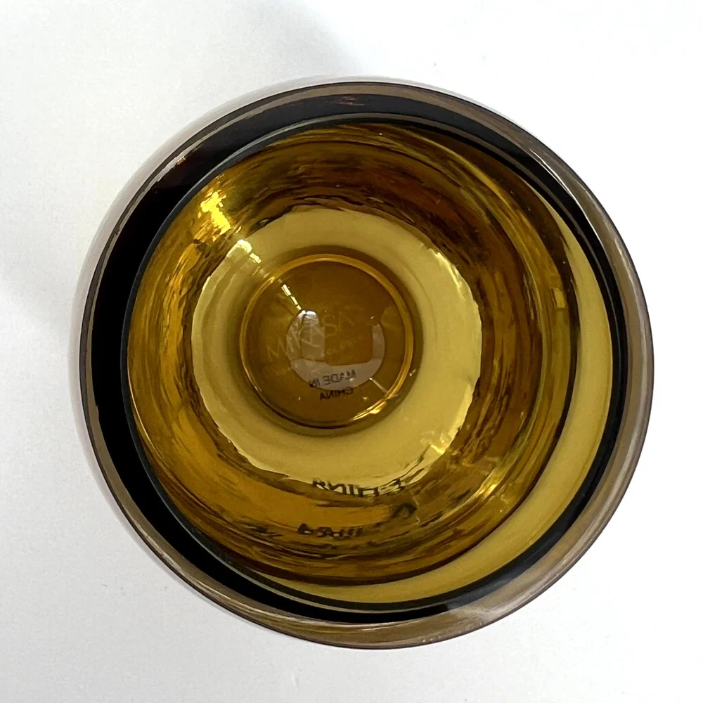 Mikasa Amber Clear Glass Solaris 3.25